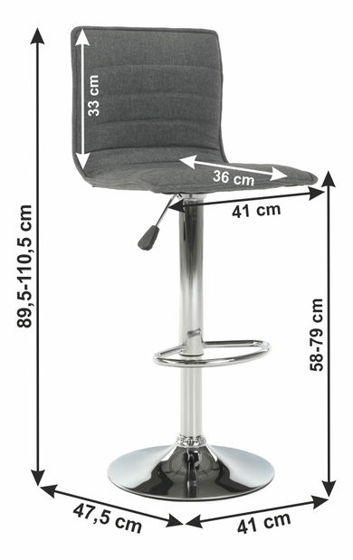 Barová stolička Pino