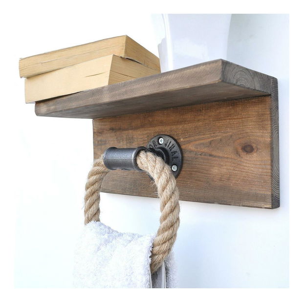 Nástenný vešiak Nenanu 5 (orech)