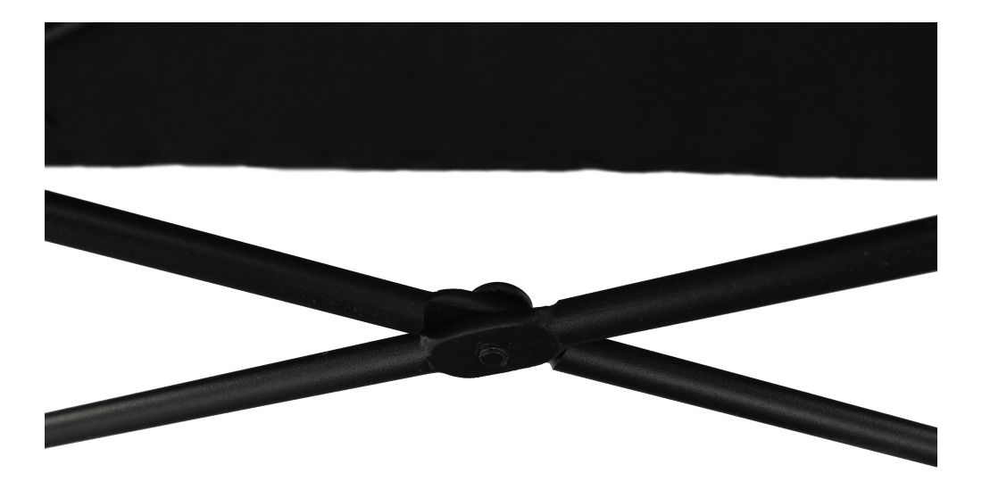 Bancă de design Matry (gri + negru) 