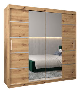 Ruhásszekrény 200 cm Verika 4 200 (artisan tölgy)