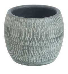 Kvetináč Jolipa Stojací (16x16x14cm) (Sivá)