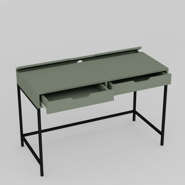 PC stolík Worky (zelená)