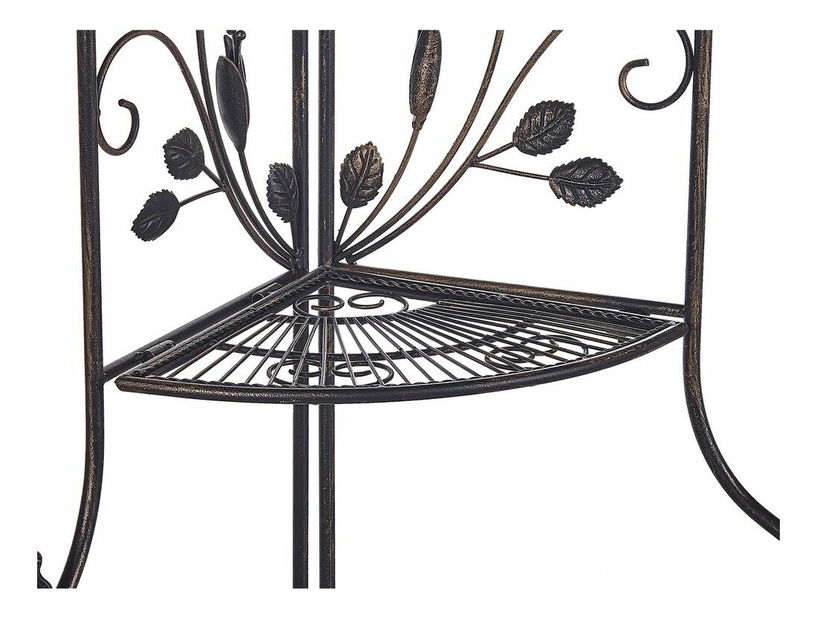 Vrtni regal SIRONO (crna)