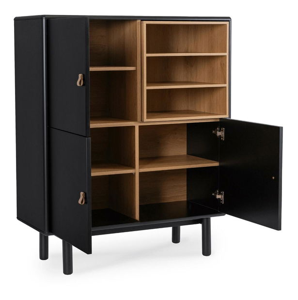 Regál Vegabondos (čierna) 