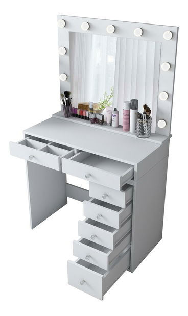 Fésülködőasztal Blake 115 (fehér)