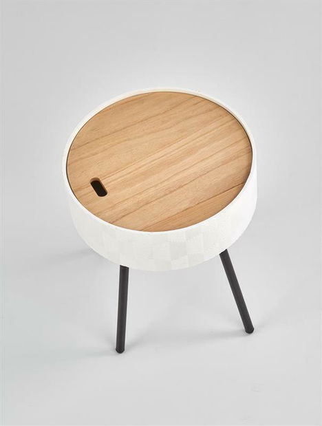 Dohányzóasztal Armelia (fehér)