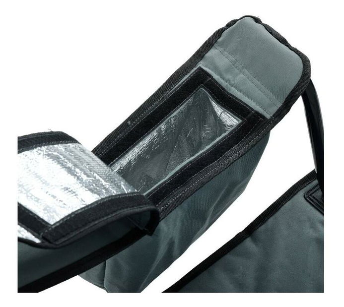 Kempingová stolička Futo (sivá + modrá)