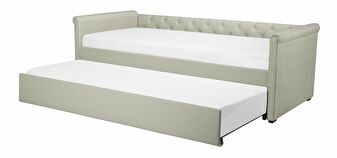 Szétnyitható ágy90 cm LISABON (ágyráccsal) (bézs)