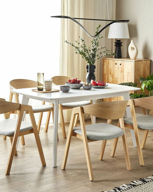 Étkezőasztal Stanford (6-8 fő részére) (fehér)