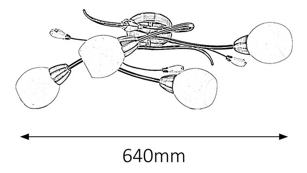 Corp iluminat spotlight Emily 2619 (bronz)