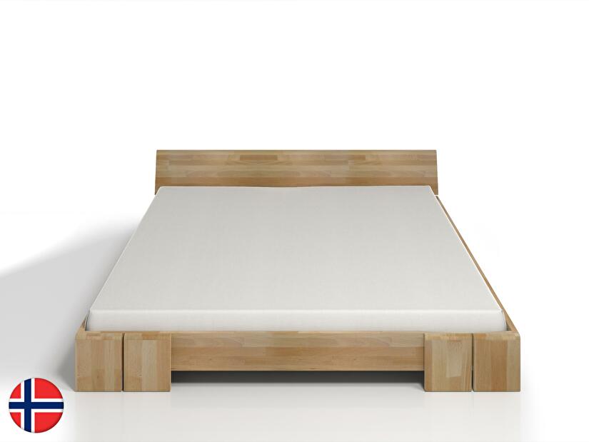 Jednolôžková posteľ 120 cm Naturlig Galember (buk) (s roštom)