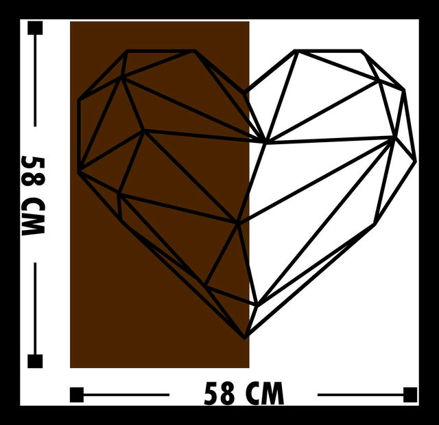 Fali dekoráció Anemones