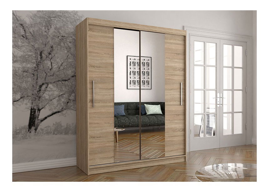 Šatníková skriňa Viola 01 (dub sonoma + dub sonoma)