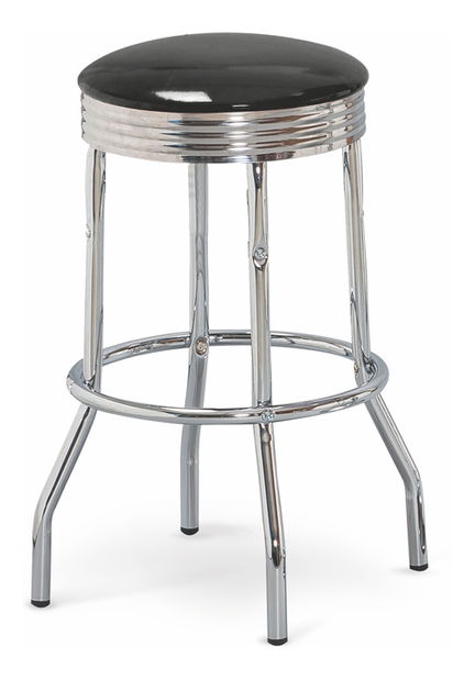 Barová stolička H-73 (čierna)