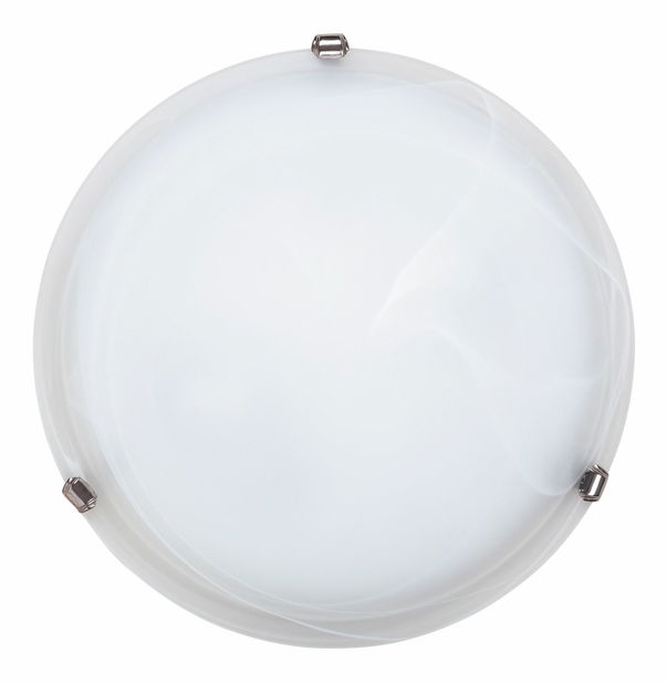 Aplică Alabastro 3302 (sticlă pietroasă + mânere crom)