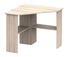 Rohový PC stolík Revur (dub sonoma)