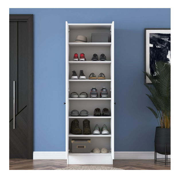 Dulap cu rafturi Pixie 13 (alb)