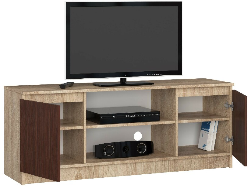 TV stolić Dariel (hrast sonoma + wenge)