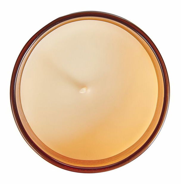 Set de 3 lumânări parfumate măr/chocolată/ambră Joyza (verde)