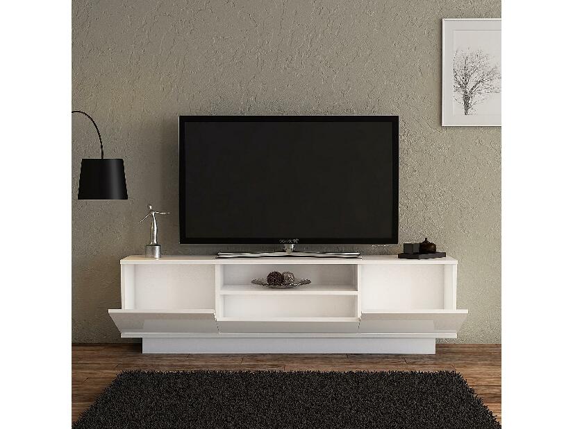 TV asztal/szekrény Luvesu (fehér) 
