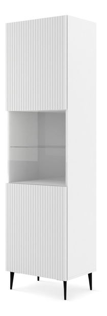 Vitrina 1DS Rowanna (crna + zlatna)