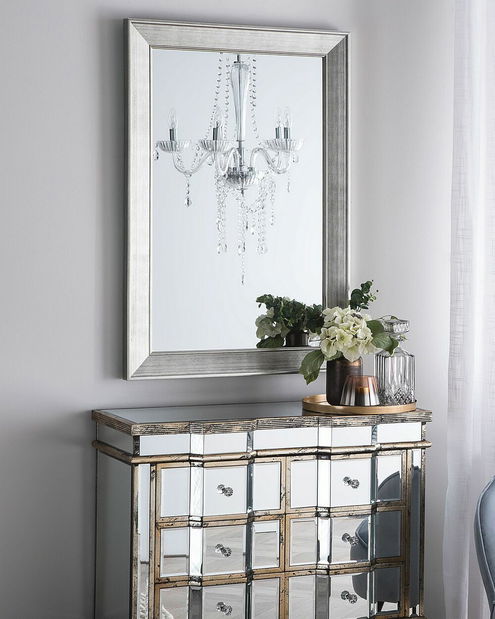 Oglindă de perete Bubi (argintiu)