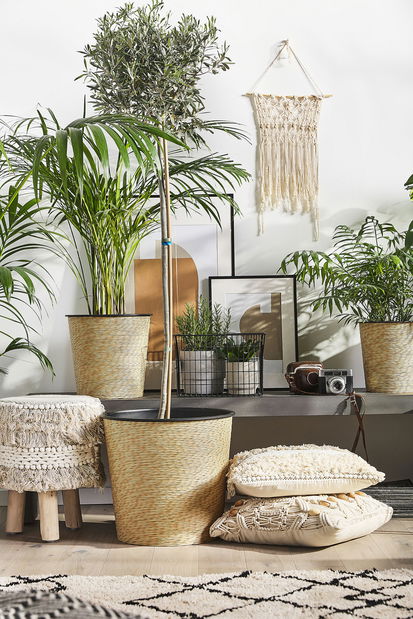 Kvetináč ARIO 38x42x42 cm (béžová)