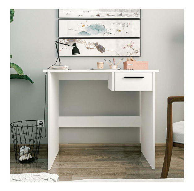 PC stolík Ginny (biela)