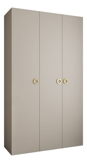 Ruhásszekrény 150 cm Carmela 50-1 (kasmír + arany)