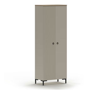 Dulap de haine Demandaron 3 (taupe + stejar silverjack) 