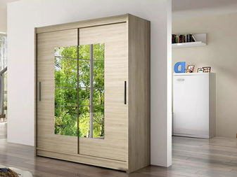 Šatníková skriňa Wopim III (dub sonoma)