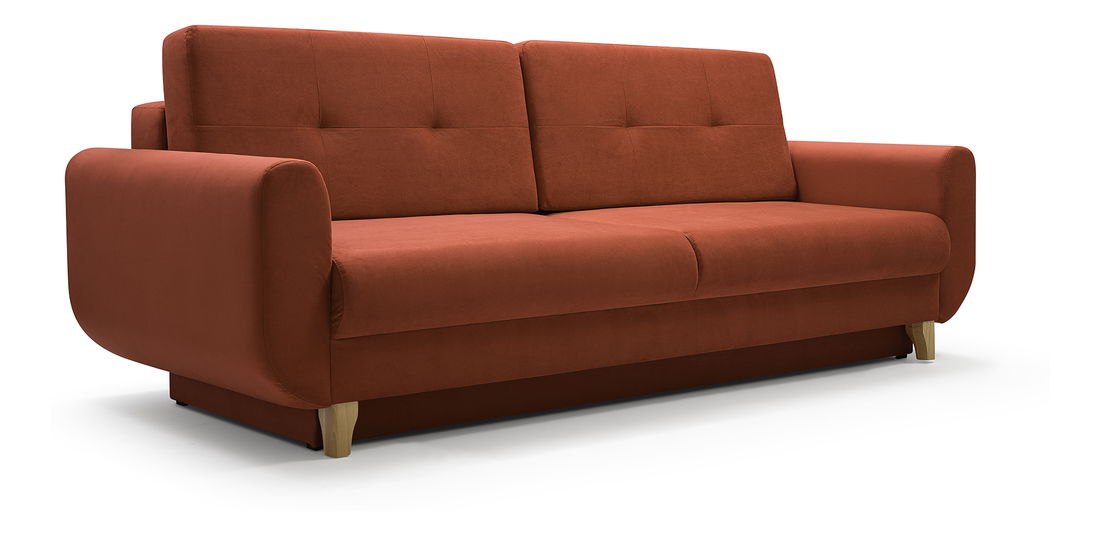 Háromszemélyes kanapé Layile (piros)