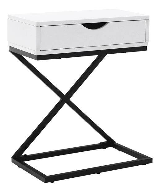 Nočný stolík Variad (biela)