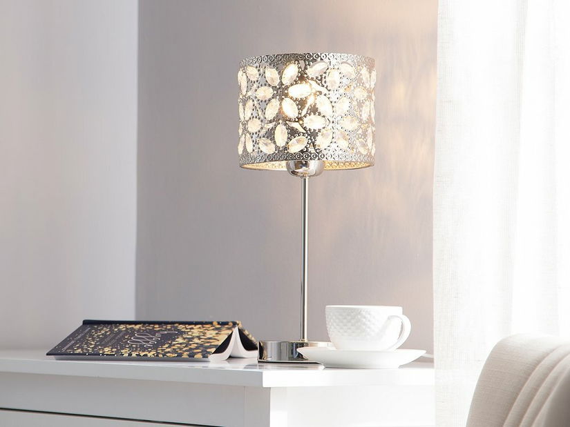 Asztali lámpa Saida S (ezüst)