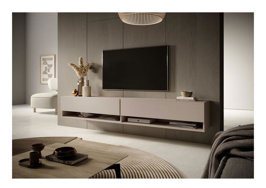 Tv szekrény/asztal Myrtha 200 (szürkés bézs)