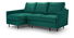 Rohová sedačka Robia (L) (zelená)
