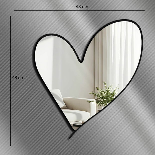 Zrkadlo Ozi 8 (strieborná )