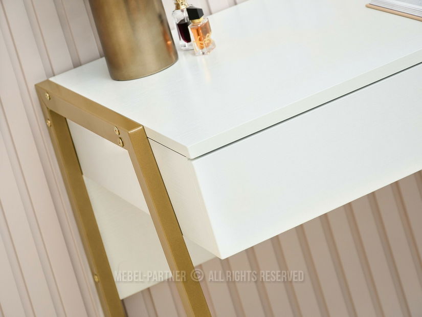 PC stol Norsinimo (bijela + zlatna)