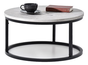 Konferenčný stolík Kolja Stolik S (sivá + čierna)