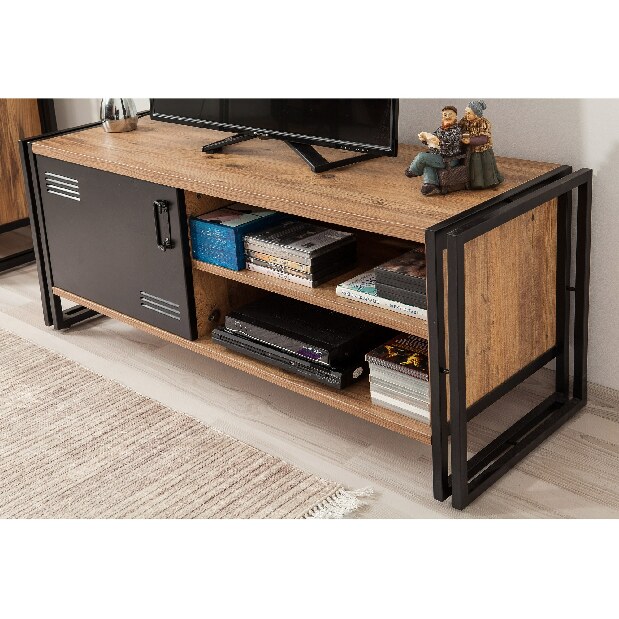 Mobilier living Cosmopolitan 14 (Pin atlantic + Negru)