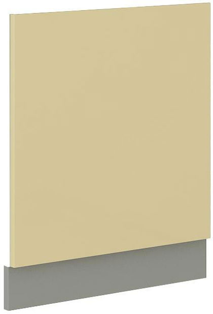 Dvierka na umývačku riadu Kelyn ZM 570x596 (korpus: lesk krémový + front: sivá)