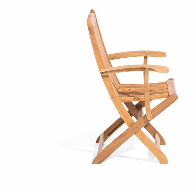 Vrtni set MATARI (svijetlo drvo) (grafit) (sa suncobranom) (za 8 osoba)