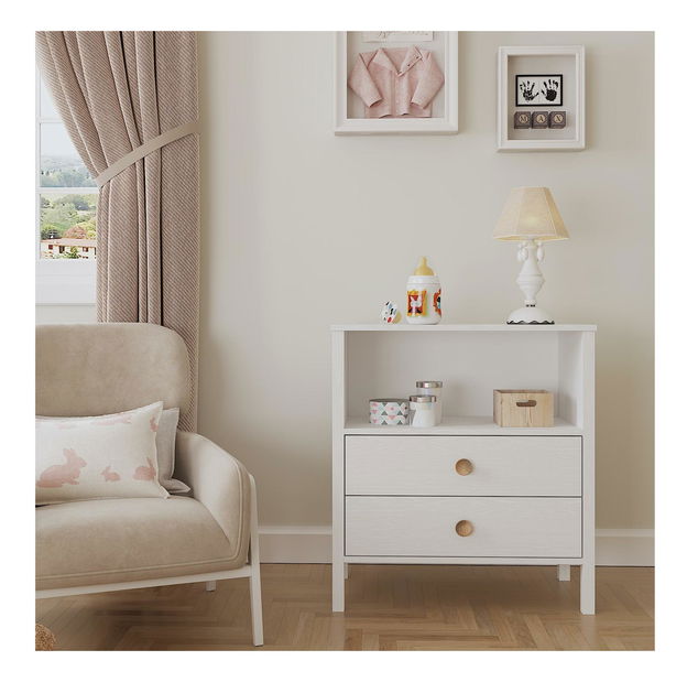 Detská komoda Franc 16 (bijelo drvo)