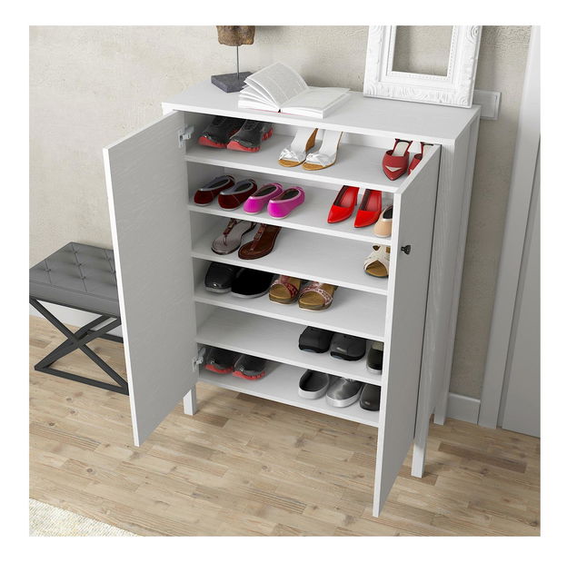 Pantofar (dulap pantofi) Franc 39 (lemn alb) *vânzare stoc