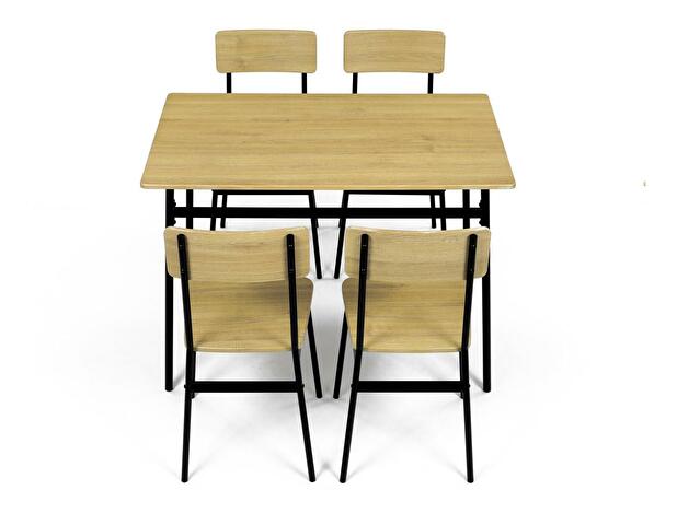 Set mobilier sufragerie Anasagasti 2 (stejar sălbatic) (pentru 4 persoane)