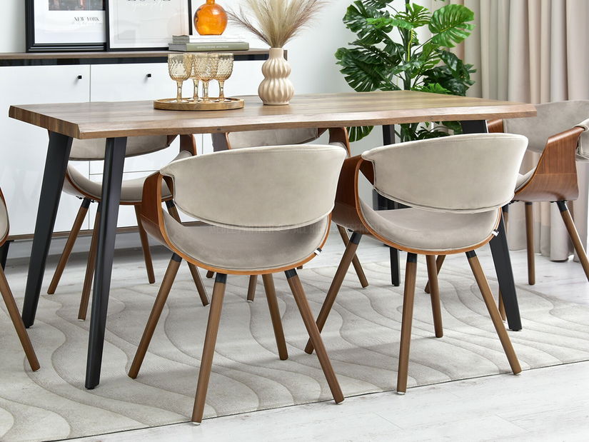 Stolička Bjorn K (orech)