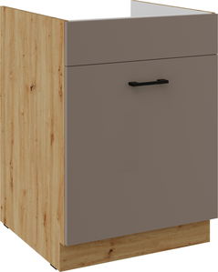 Dolná kuchynská skrinka Barb 60 ZL 1S BB (dub artisan)