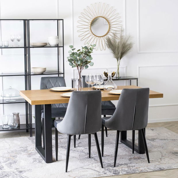 Scaun sufragerie Catedral (gri) 