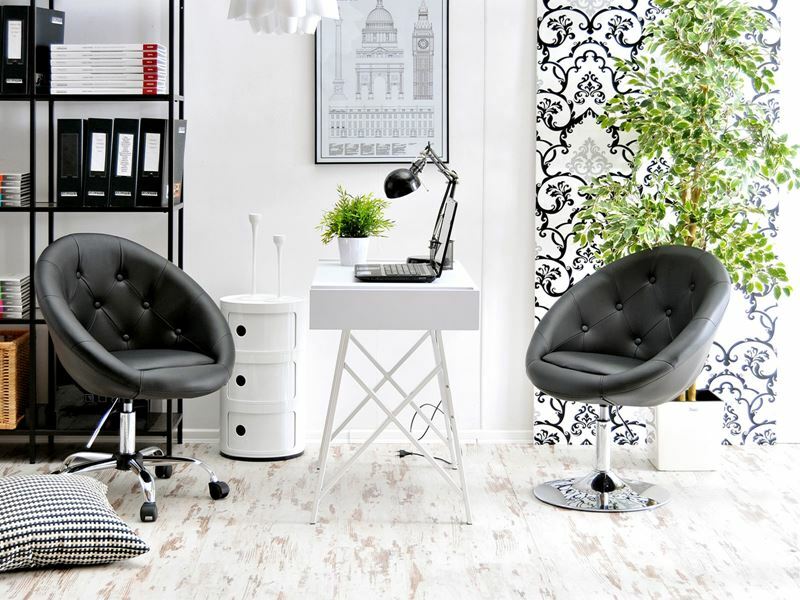 Fotel Lush 3 (fekete + arany)