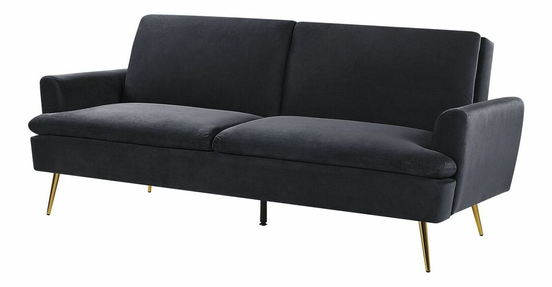 Canapea trei locuri Vischer (negru) 